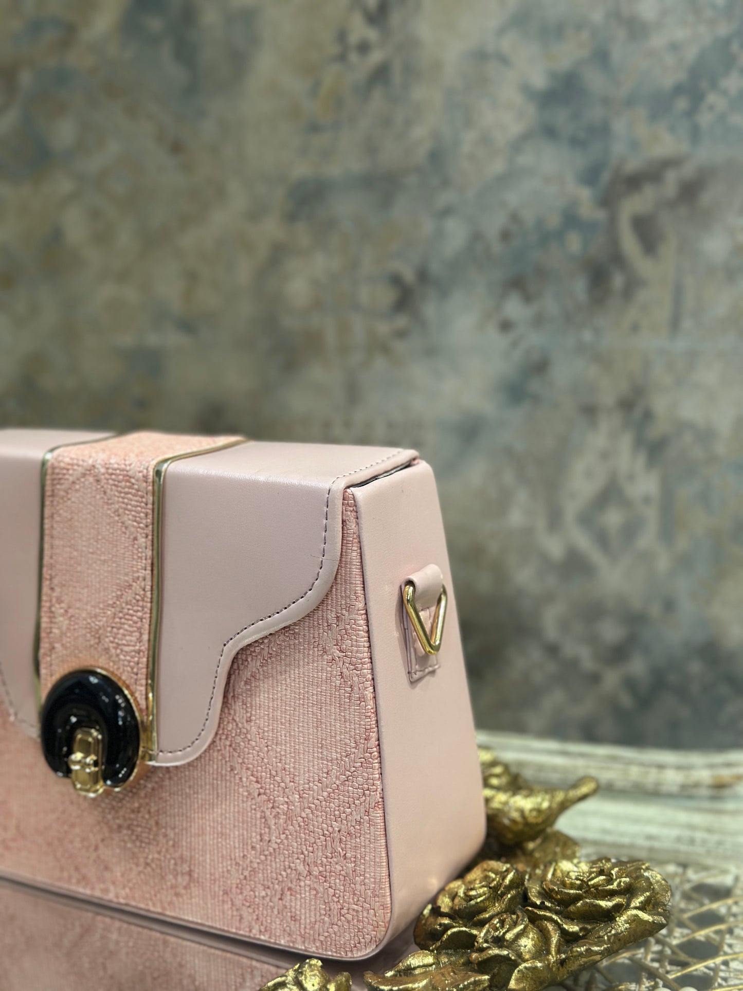 Pink Charming Belt Cross-Body Bag