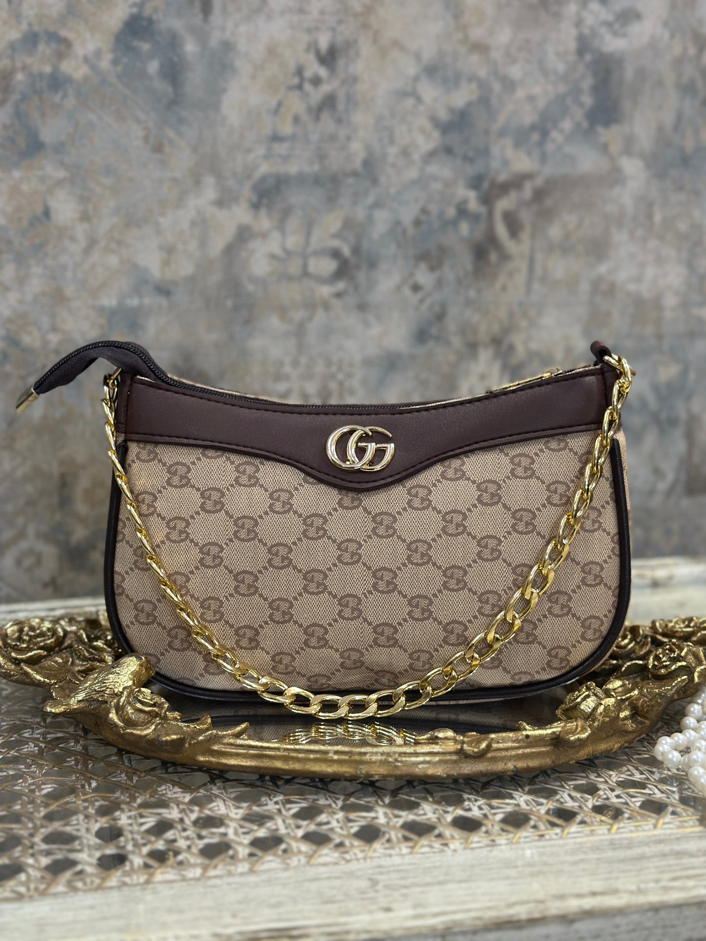 Floral Skin Gucci Cross-Body Bag