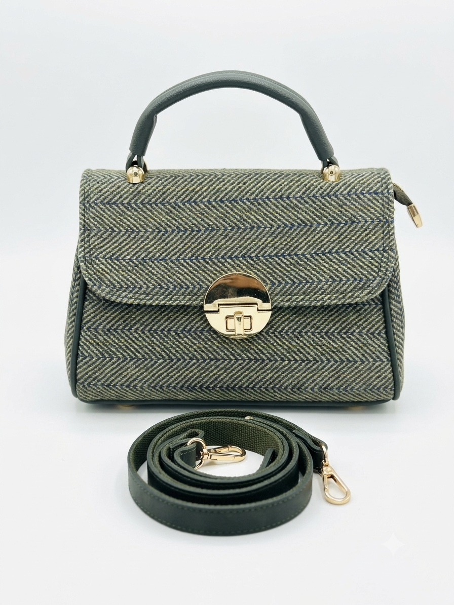 Green Pedro Hand-Bag