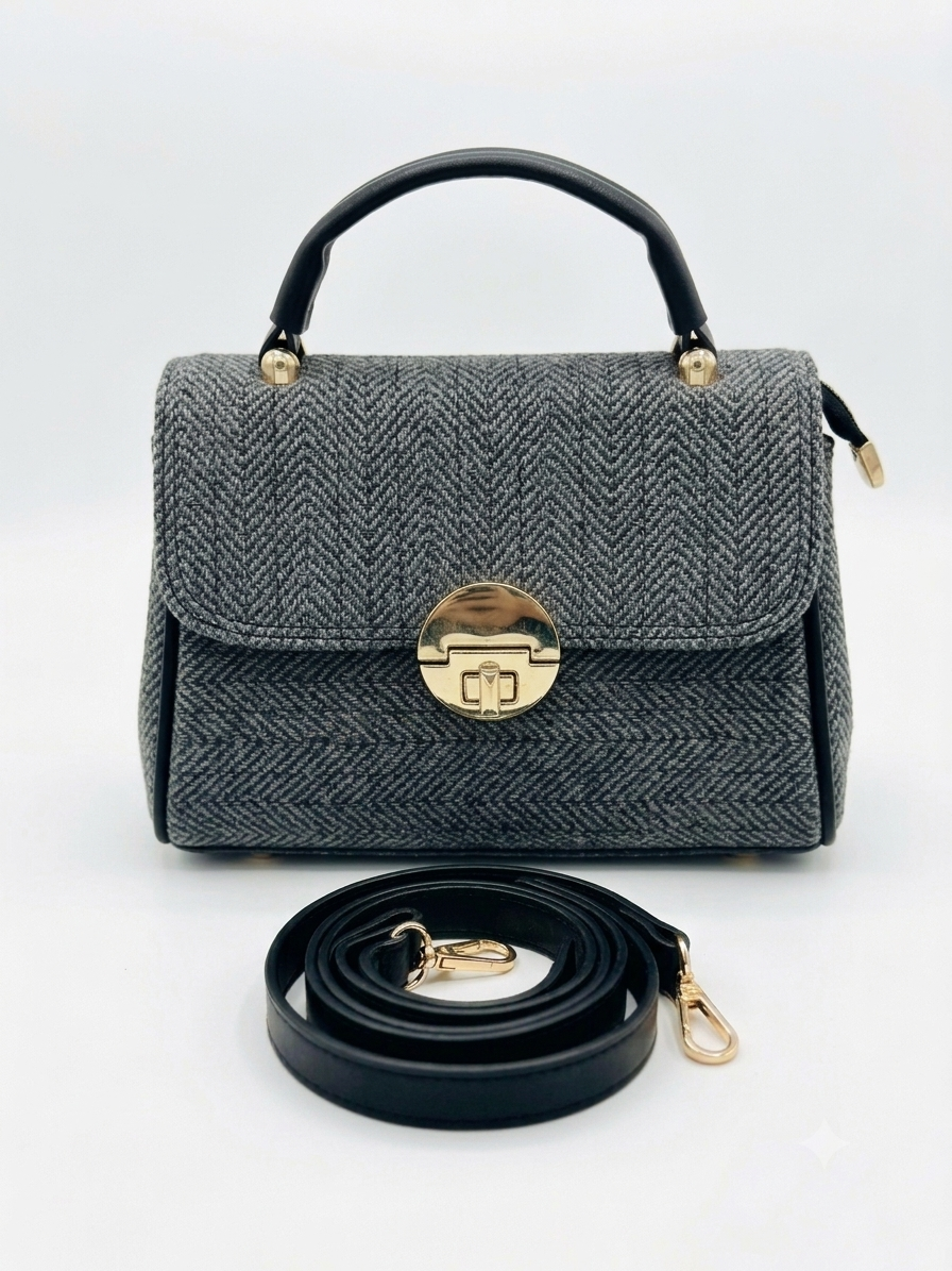 Black Pedro Hand-Bag