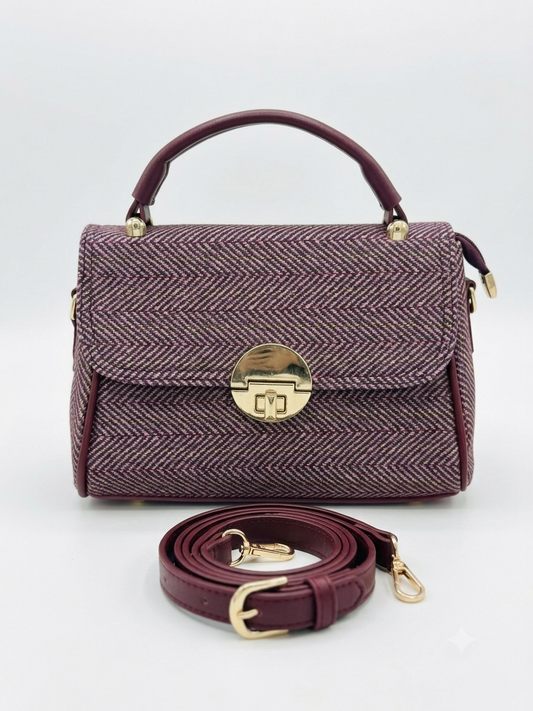 Purple Pedro Hand-Bag